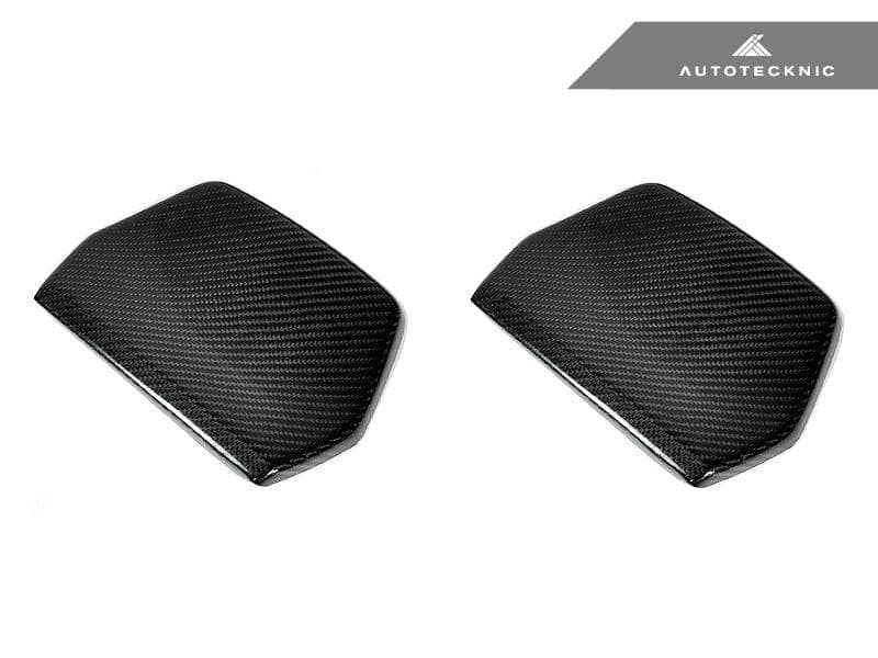 Kies-Motorsports AutoTecknic USA AutoTecknic Dry Carbon Seat Back Cover - F87 M2 Competition | F80 M3 | F82 M4