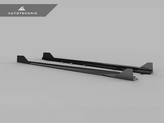 Kies-Motorsports AutoTecknic USA AutoTecknic Dry Carbon Side Skirt Extension Set - G87 M2 G87 M2