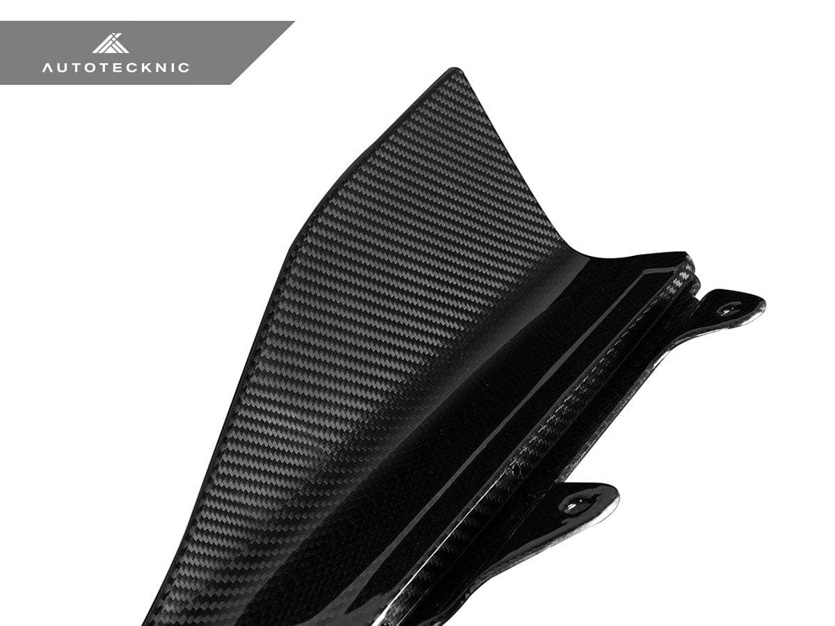 Kies-Motorsports AutoTecknic USA AutoTecknic Dry Carbon Side Skirt Winglet Set - F87 M2