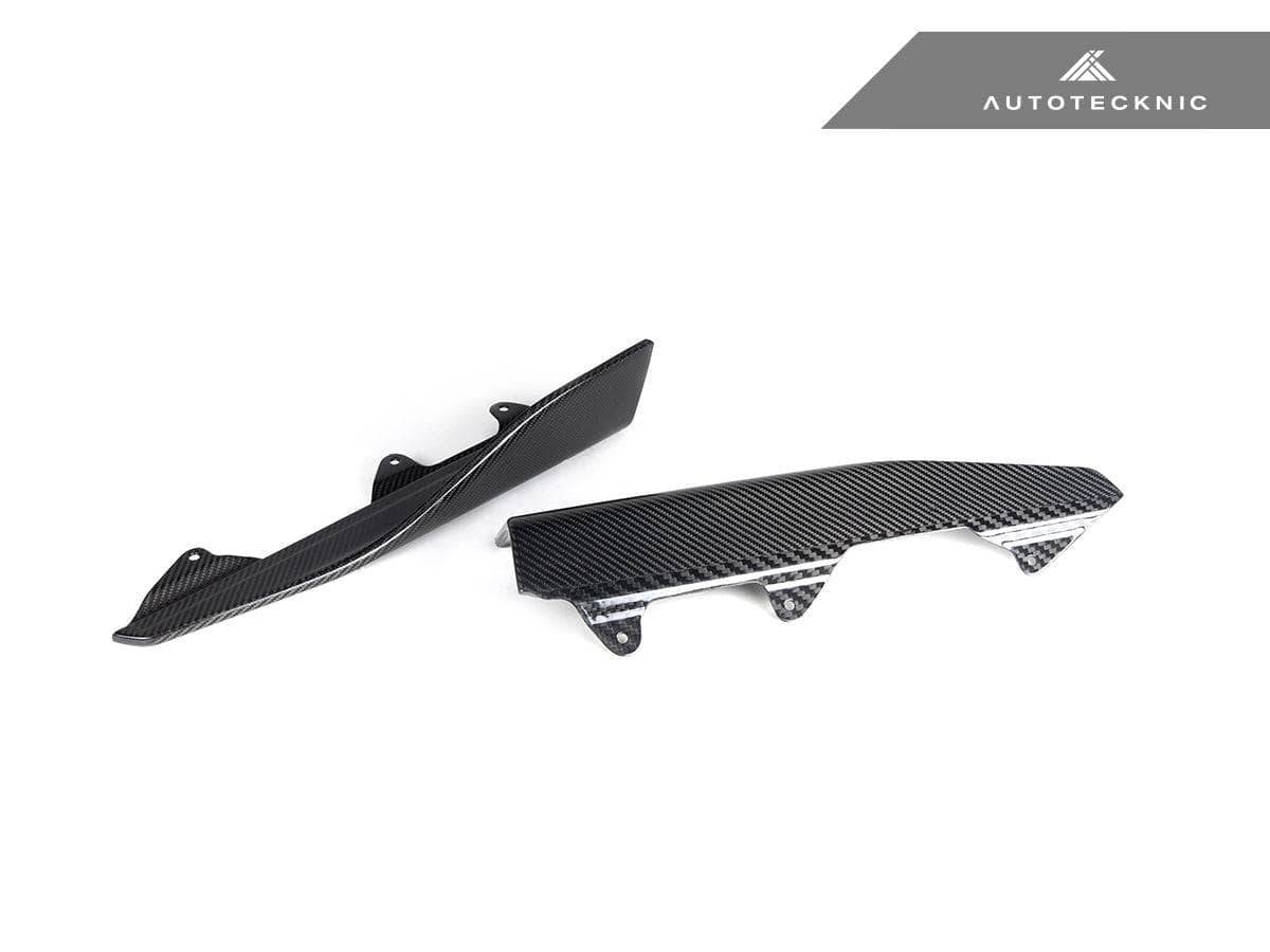 Kies-Motorsports AutoTecknic USA AutoTecknic Dry Carbon Side Skirt Winglet Set - F87 M2