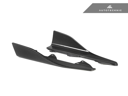 Kies-Motorsports AutoTecknic USA AutoTecknic Dry Carbon Side Skirt Winglet Set - F87 M2