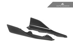 Kies-Motorsports AutoTecknic USA AutoTecknic Dry Carbon Side Skirt Winglet Set - F87 M2