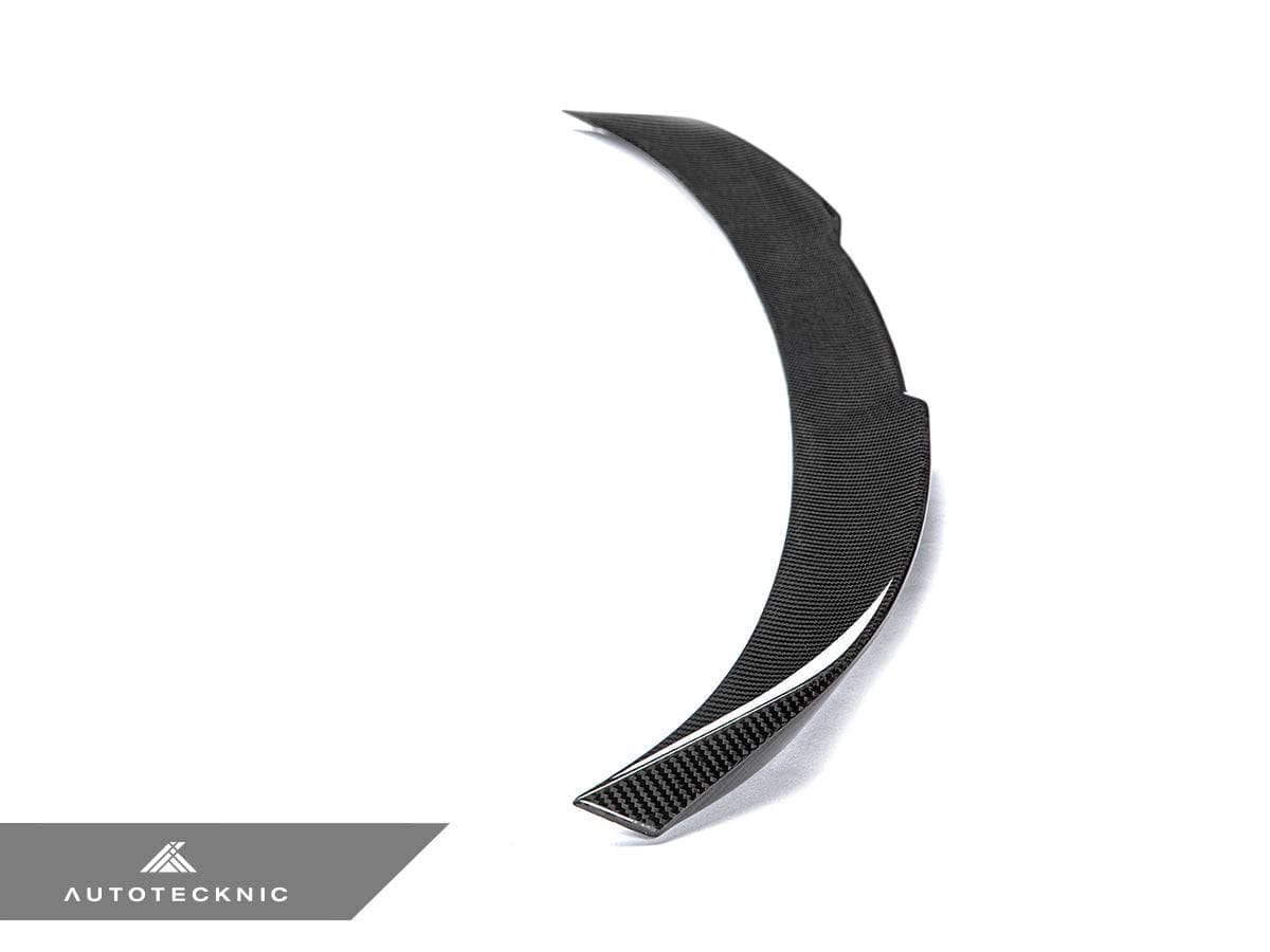 Kies-Motorsports AutoTecknic USA AutoTecknic Dry Carbon V1 Elevated Trunk Spoiler - G80 M3