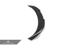 Kies-Motorsports AutoTecknic USA AutoTecknic Dry Carbon V1 Elevated Trunk Spoiler - G80 M3