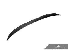 Kies-Motorsports AutoTecknic USA AutoTecknic Dry Carbon V1 Elevated Trunk Spoiler - G80 M3