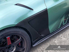 Kies-Motorsports AutoTecknic USA AutoTecknic Dry Carbon V1 Fender Set - A90 Supra 2020-Up