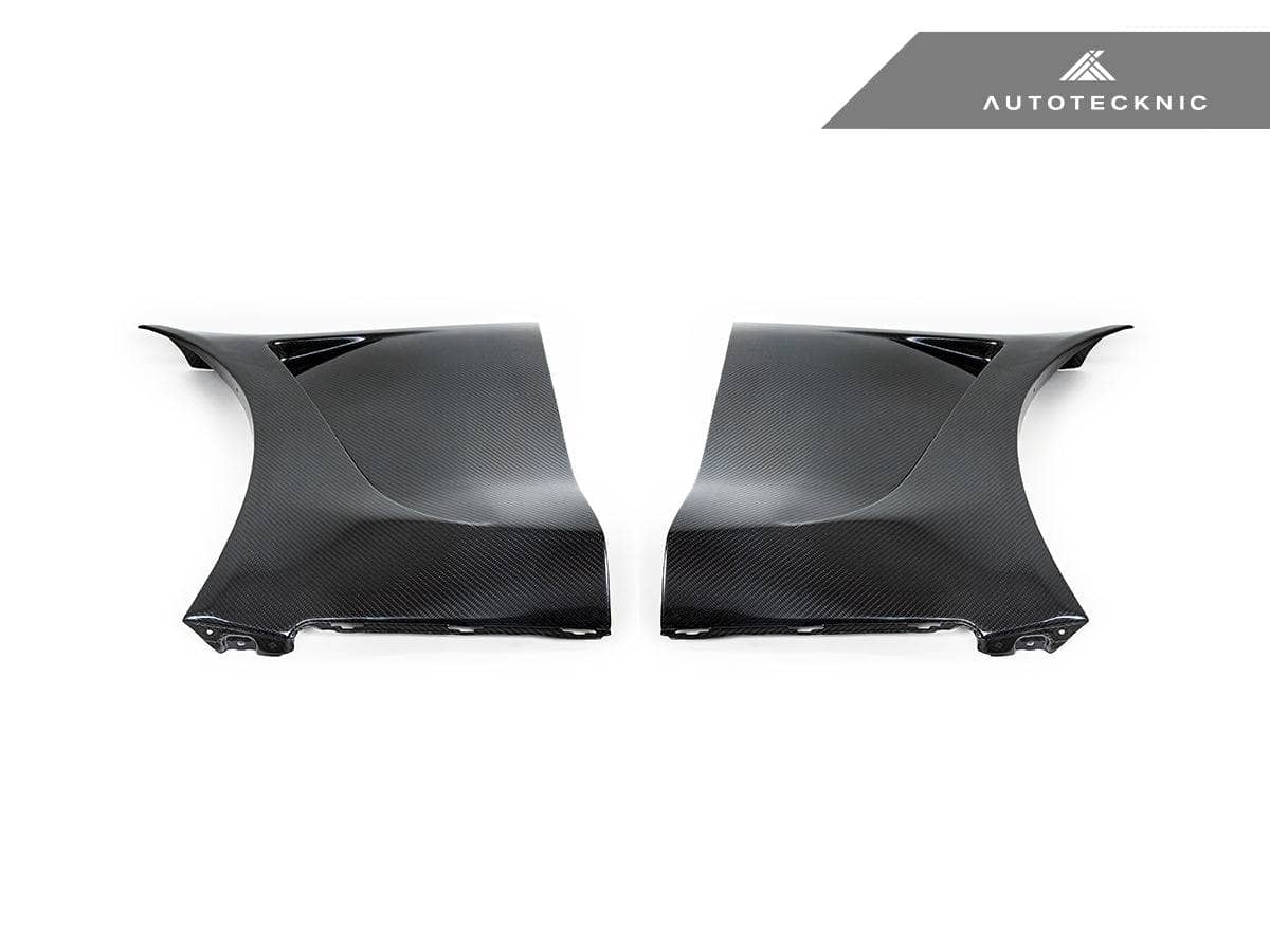 Kies-Motorsports AutoTecknic USA AutoTecknic Dry Carbon V1 Fender Set - A90 Supra 2020-Up