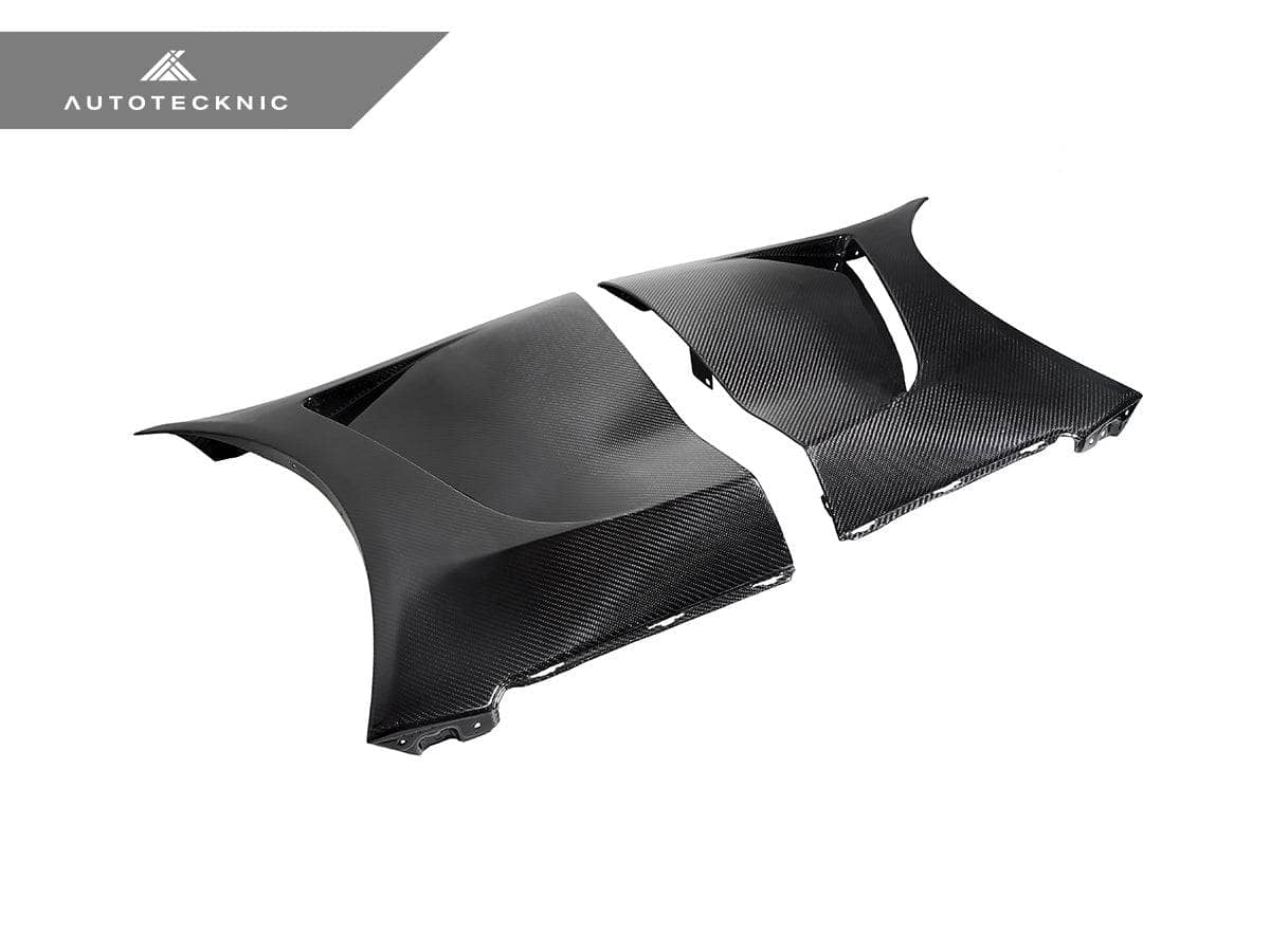 Kies-Motorsports AutoTecknic USA AutoTecknic Dry Carbon V1 Fender Set - A90 Supra 2020-Up