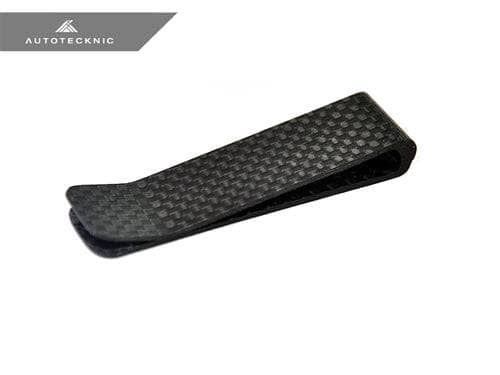 Kies-Motorsports AutoTecknic USA AutoTecknic Dry Gloss Carbon Fiber Money Clip - Original Gloss Finish