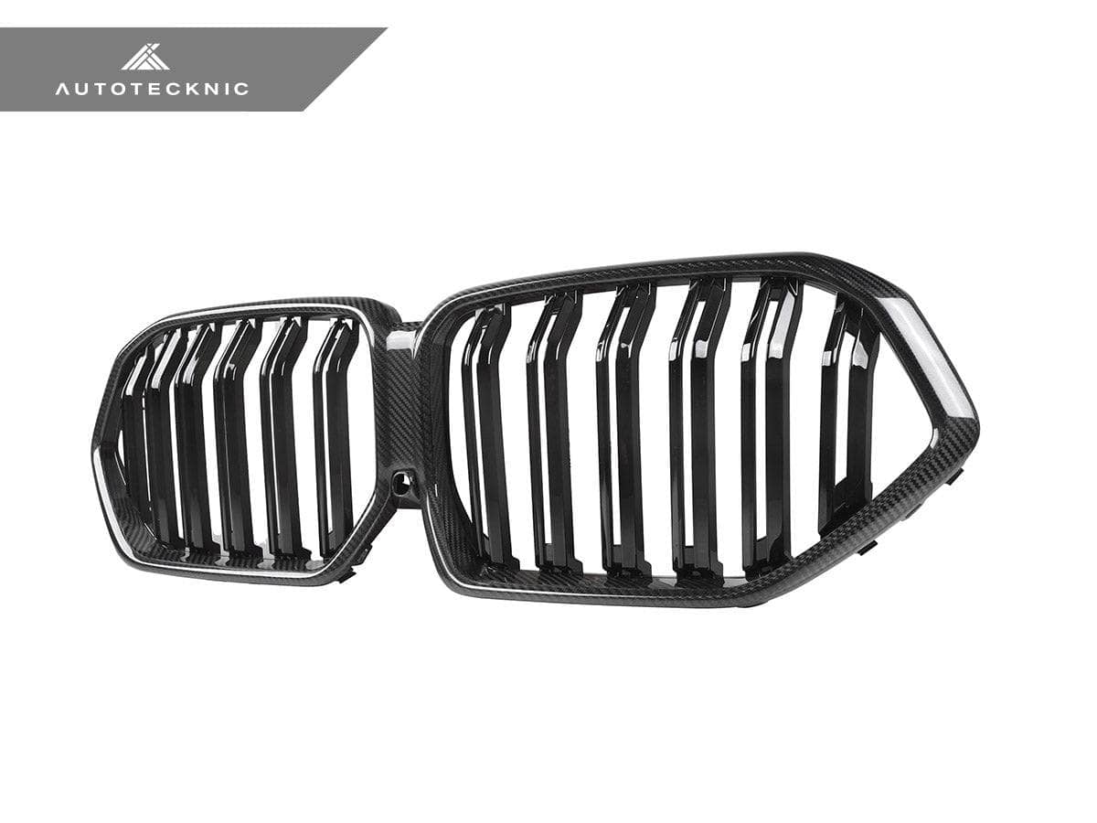Kies-Motorsports AutoTecknic USA AutoTecknic Dual-Slat Carbon Fiber Front Grille - G06 X6 LCI G06 X6 LCI