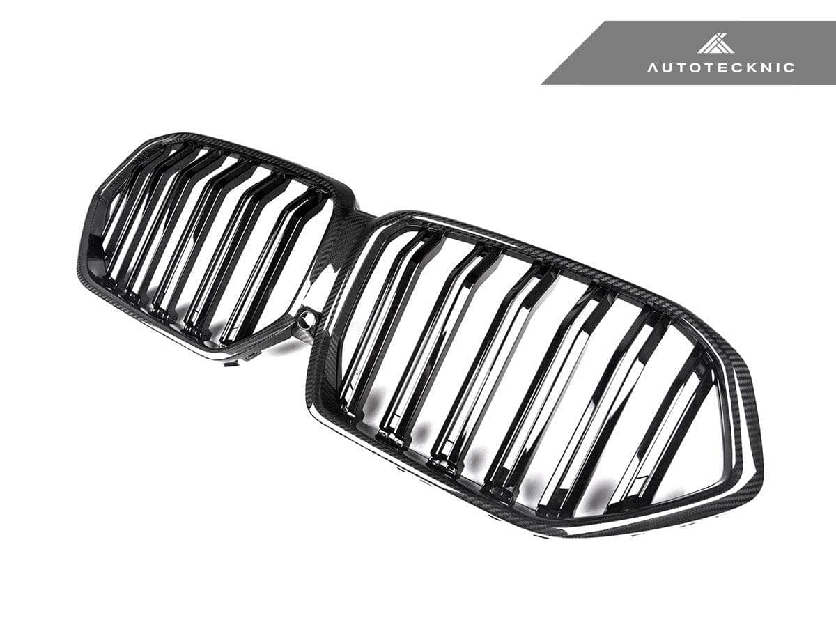 Kies-Motorsports AutoTecknic USA AutoTecknic Dual-Slat Carbon Fiber Front Grille - G06 X6 LCI G06 X6 LCI