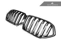 Kies-Motorsports AutoTecknic USA AutoTecknic Dual-Slat Carbon Fiber Front Grille - G06 X6 LCI G06 X6 LCI