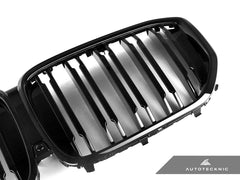 Kies-Motorsports AutoTecknic USA AutoTecknic Dual-Slat Gloss Black Front Grille - G05 X5 LCI G05 X5 LCI 2024-Up