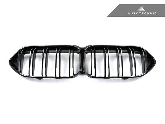 Kies-Motorsports AutoTecknic USA AutoTecknic Dual-Slats Gloss Black Front Grille - F44 2-Series Gran Coupe