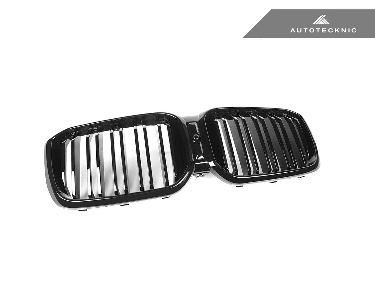 Kies-Motorsports AutoTecknic USA AutoTecknic Dual-Slats Gloss Black Front Grille - G01 X3 | G02 X4 LCI