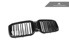 Kies-Motorsports AutoTecknic USA AutoTecknic Dual-Slats Gloss Black Front Grille - G01 X3 | G02 X4 LCI
