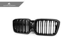 Kies-Motorsports AutoTecknic USA AutoTecknic Dual-Slats Gloss Black Front Grille - G01 X3 | G02 X4 LCI