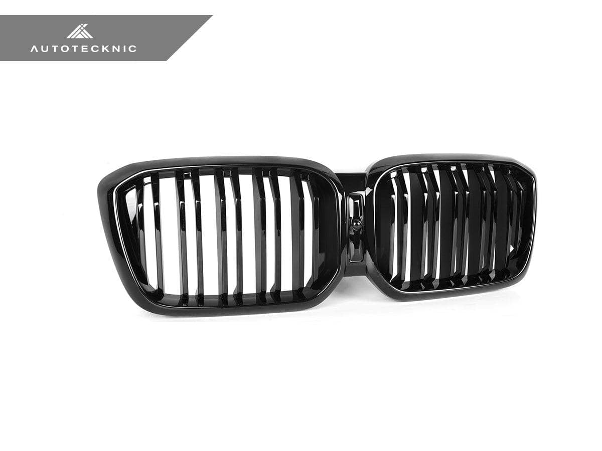 Kies-Motorsports AutoTecknic USA AutoTecknic Dual-Slats Gloss Black Front Grille - G01 X3 | G02 X4 LCI
