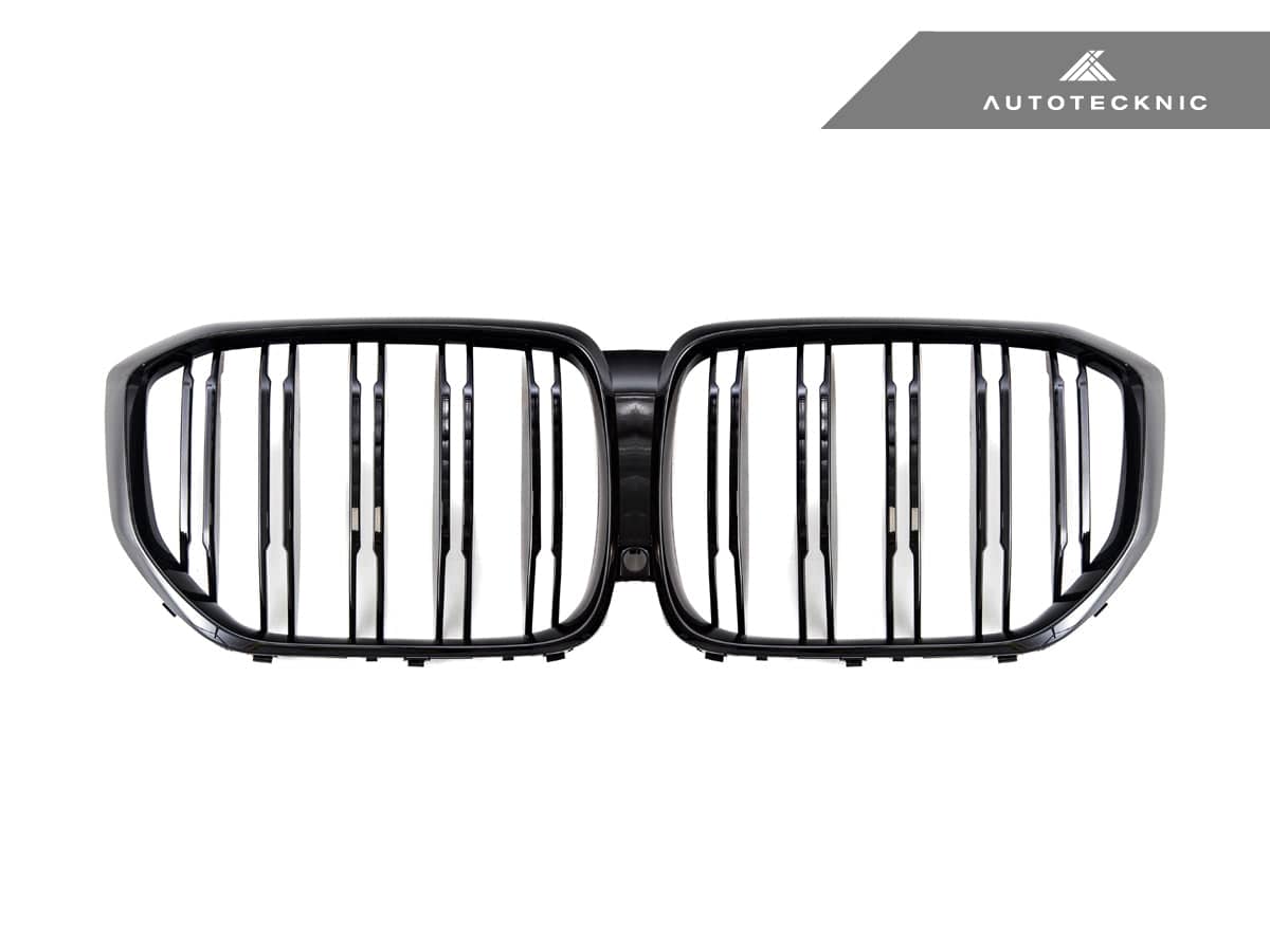 Kies-Motorsports AutoTecknic USA AutoTecknic Dual-Slats Gloss Black Front Grille - G05 X5 Pre-LCI