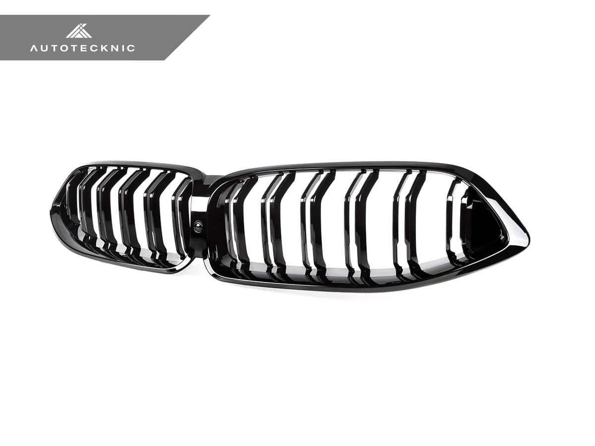 Kies-Motorsports AutoTecknic USA AutoTecknic Dual-Slats Gloss Black Front Grille - G14/ G15/ G16 8-Series