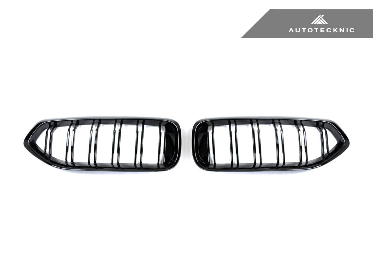 Kies-Motorsports AutoTecknic USA AutoTecknic Dual-Slats Gloss Black Front Grille Set - G29 Z4