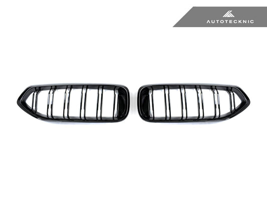 Kies-Motorsports AutoTecknic USA AutoTecknic Dual-Slats Gloss Black Front Grille Set - G29 Z4