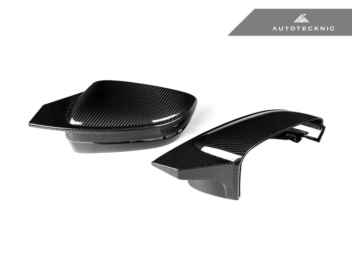 Kies-Motorsports AutoTecknic USA AutoTecknic G8X Style M-Inspired Version II Dry Carbon Mirror Covers - G30 5-Series