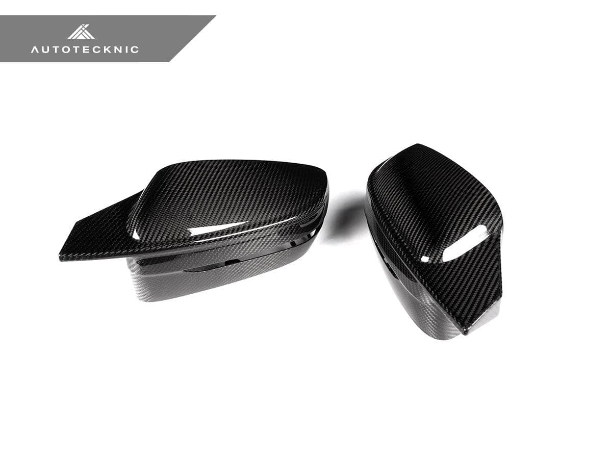 Kies-Motorsports AutoTecknic USA AutoTecknic G8X Style M-Inspired Version II Dry Carbon Mirror Covers - G42 2-Series