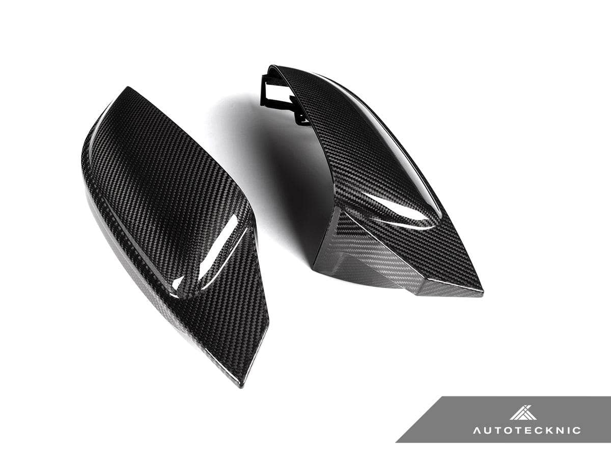 Kies-Motorsports AutoTecknic USA AutoTecknic G8X Style M-Inspired Version II Dry Carbon Mirror Covers - G42 2-Series