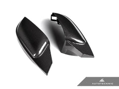 Kies-Motorsports AutoTecknic USA AutoTecknic G8X Style M-Inspired Version II Dry Carbon Mirror Covers - G42 2-Series