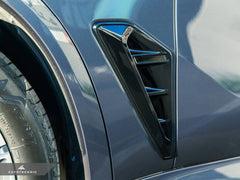 Kies-Motorsports AutoTecknic USA AutoTecknic Gloss Black Fender Trim Set - F95 X5M | G05 X5