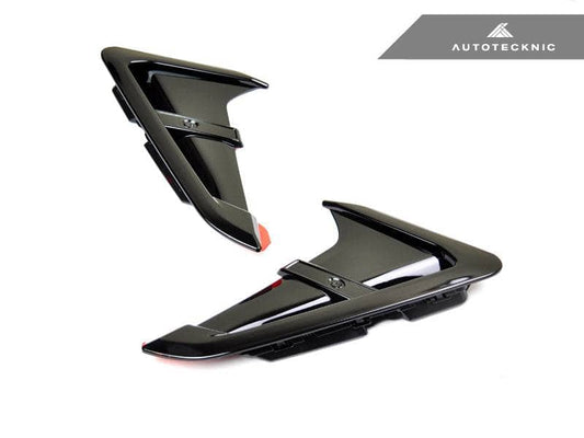 Kies-Motorsports AutoTecknic USA AutoTecknic Gloss Black Fender Trim Set - F97 X3M | F98 X4M | G01 X3 | G02 X4