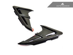 Kies-Motorsports AutoTecknic USA AutoTecknic Gloss Black Fender Trim Set - F97 X3M | F98 X4M | G01 X3 | G02 X4