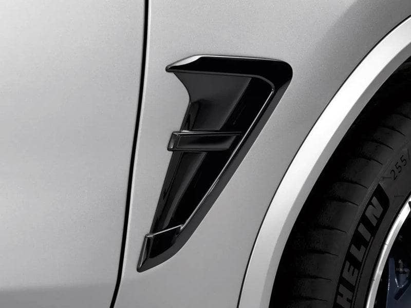 Kies-Motorsports AutoTecknic USA AutoTecknic Gloss Black Fender Trim Set - F97 X3M | F98 X4M | G01 X3 | G02 X4