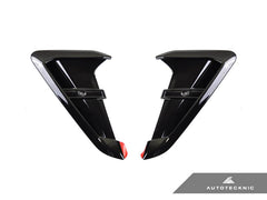 Kies-Motorsports AutoTecknic USA AutoTecknic Gloss Black Fender Trim Set - F97 X3M | F98 X4M | G01 X3 | G02 X4