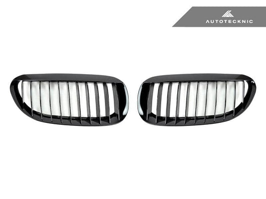 Kies-Motorsports AutoTecknic USA AutoTecknic Gloss Black Front Grille Set - E63/ E64 6-Series & M6