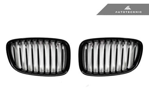 Kies-Motorsports AutoTecknic USA AutoTecknic Gloss Black Front Grille Set - F07 5-Series Gran Turismo