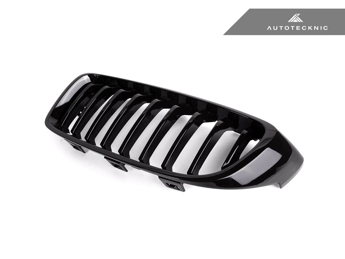 Kies-Motorsports AutoTecknic USA AutoTecknic Gloss Black Front Grille Set - F32/ F36 4-Series
