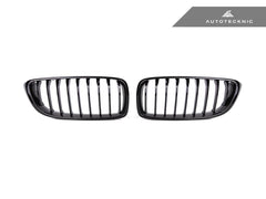 Kies-Motorsports AutoTecknic USA AutoTecknic Gloss Black Front Grille Set - F32/ F36 4-Series