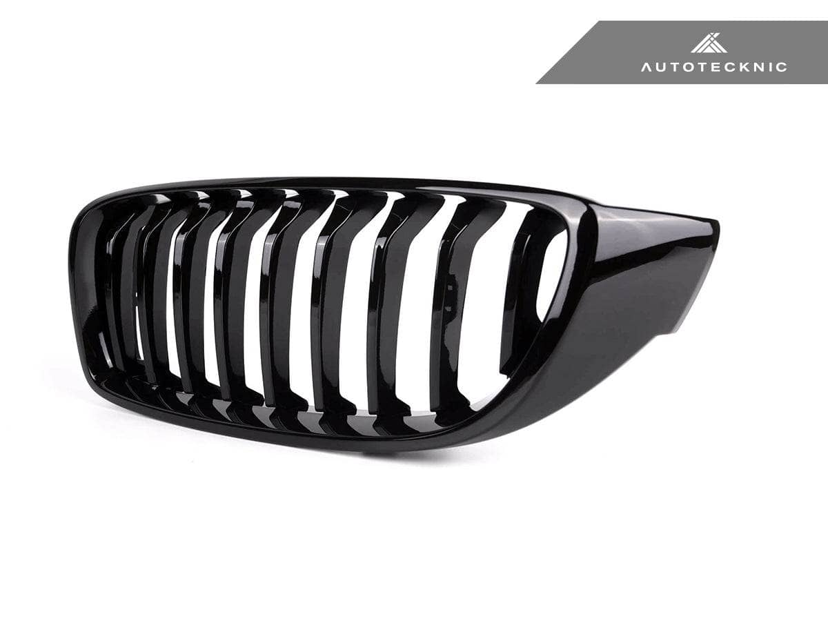 Kies-Motorsports AutoTecknic USA AutoTecknic Gloss Black Front Grille Set - F32/ F36 4-Series