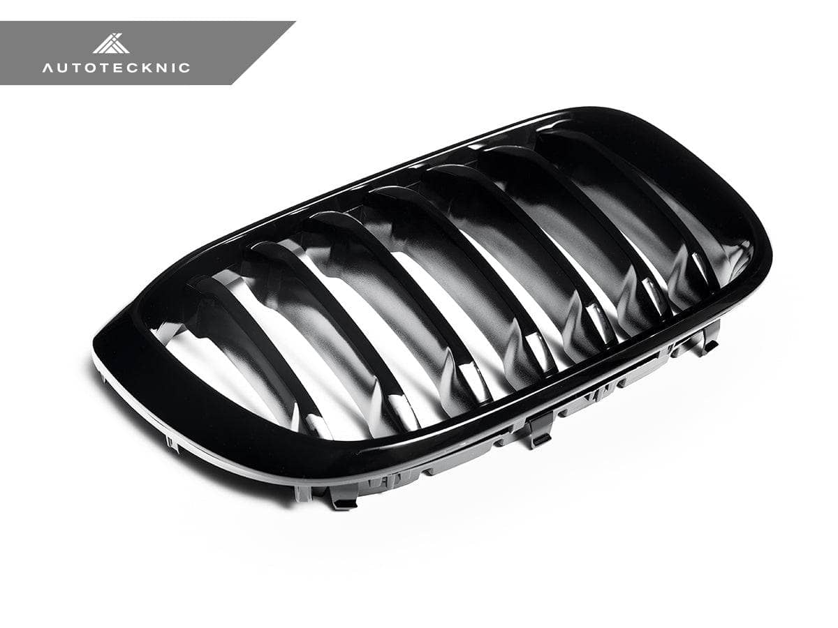 Kies-Motorsports AutoTecknic USA AutoTecknic Gloss Black Front Grille Set - G01 X3 | G02 X4 Pre-LCI