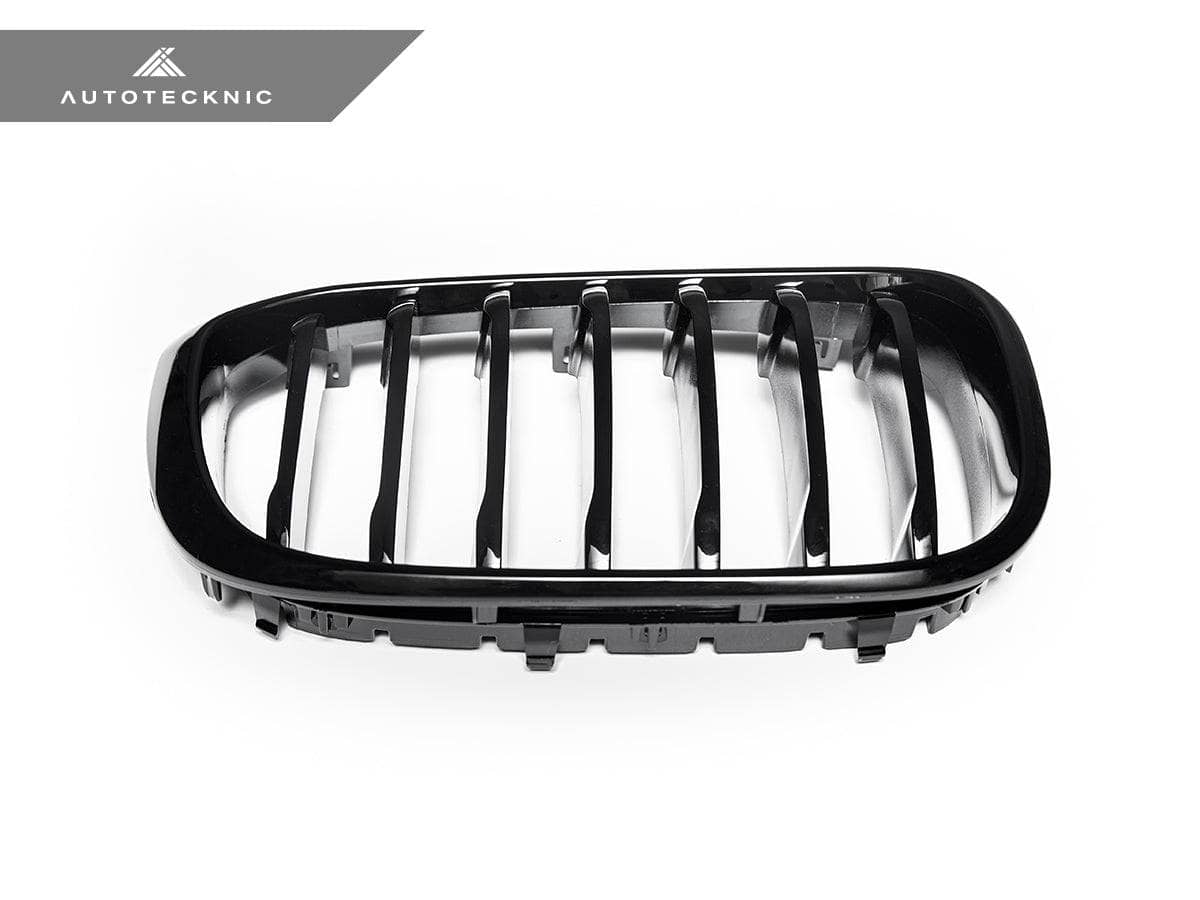 Kies-Motorsports AutoTecknic USA AutoTecknic Gloss Black Front Grille Set - G01 X3 | G02 X4 Pre-LCI