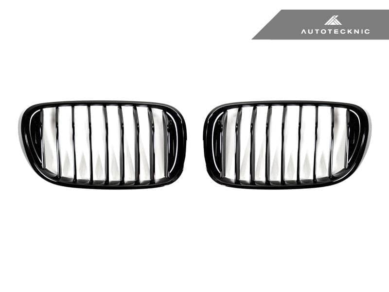 Kies-Motorsports AutoTecknic USA AutoTecknic Gloss Black Front Grille Set - G11/ G12 7-Series Pre-LCI (16-19)