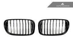 Kies-Motorsports AutoTecknic USA AutoTecknic Gloss Black Front Grille Set - G11/ G12 7-Series Pre-LCI (16-19)