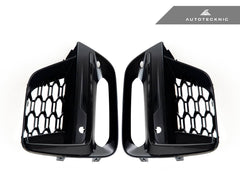 Kies-Motorsports AutoTecknic USA AutoTecknic Gloss Black Lower Grille Trim Set - G01 X3 | G02 X4 M40I Pre-LCI