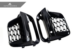 Kies-Motorsports AutoTecknic USA AutoTecknic Gloss Black Lower Grille Trim Set - G01 X3 | G02 X4 M40I Pre-LCI