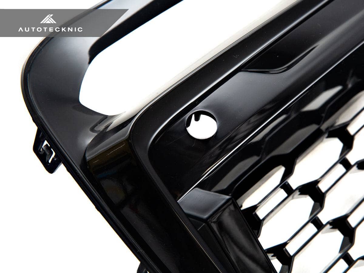 Kies-Motorsports AutoTecknic USA AutoTecknic Gloss Black Lower Grille Trim Set - G01 X3 | G02 X4 M40I Pre-LCI