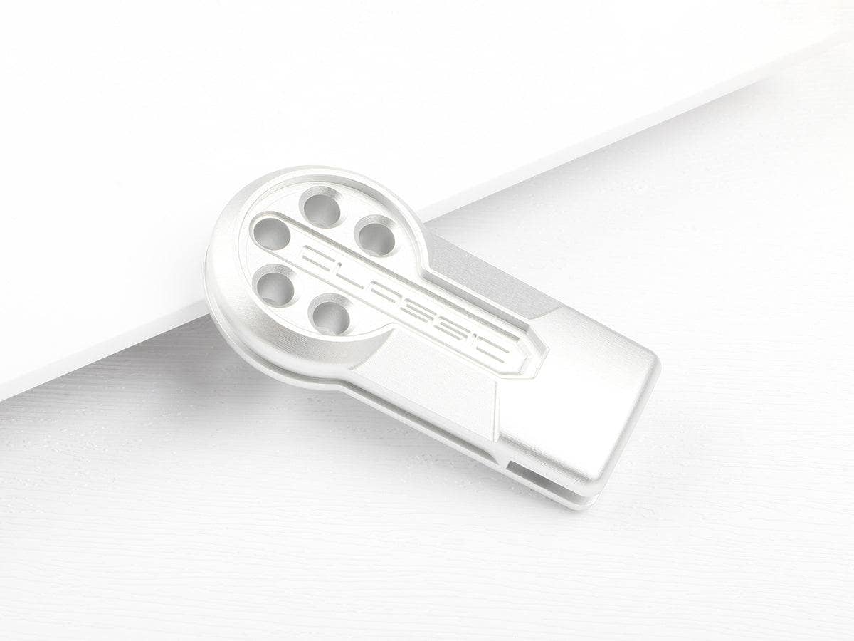 Kies-Motorsports AutoTecknic USA AutoTecknic Historic Ignition Switch – Porsche (Entry & Drive Models) Satin Silver Anodized / Boxster Model (2013–2025) / Yes - I have the Entry & Drive Option