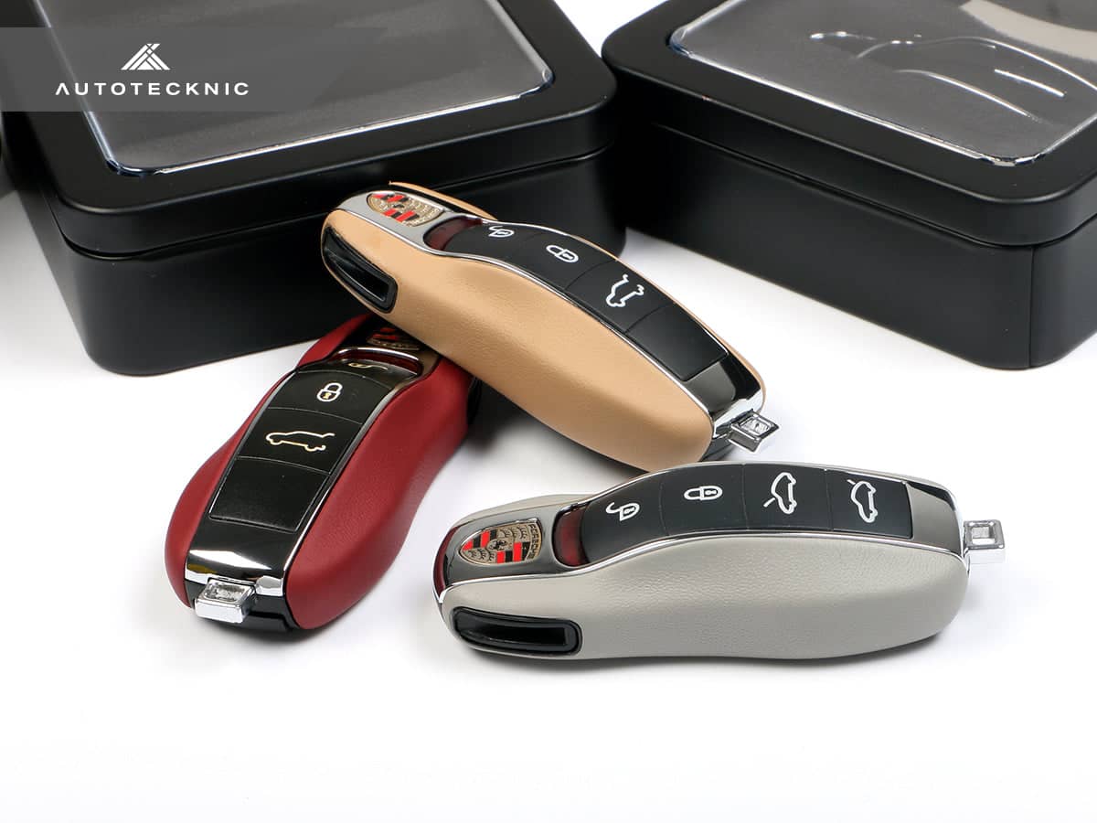 Kies-Motorsports AutoTecknic USA AutoTecknic Leather Key Remote Trim - Porsche