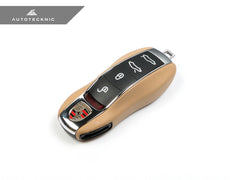 Kies-Motorsports AutoTecknic USA AutoTecknic Leather Key Remote Trim - Porsche G1 Key Remote Trim / Luxor Beige